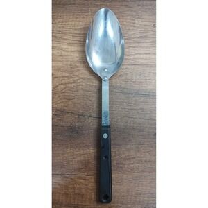 Household Vintage Stainless Steel Spoon made in USA 11" U94